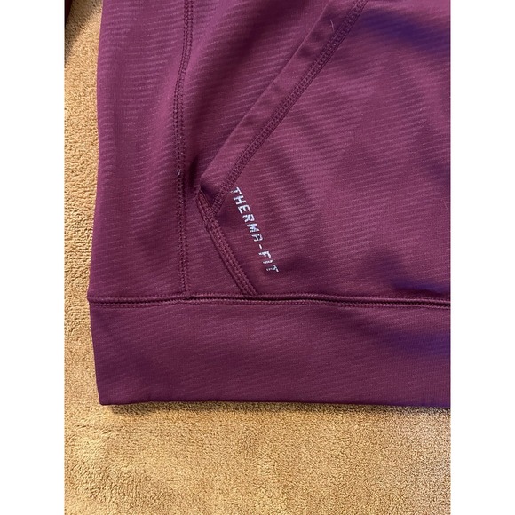 Minnesota Golden Gophers Nike Therma-FIT Hoodie Men's Xs Maroon - Picture 5 of 11